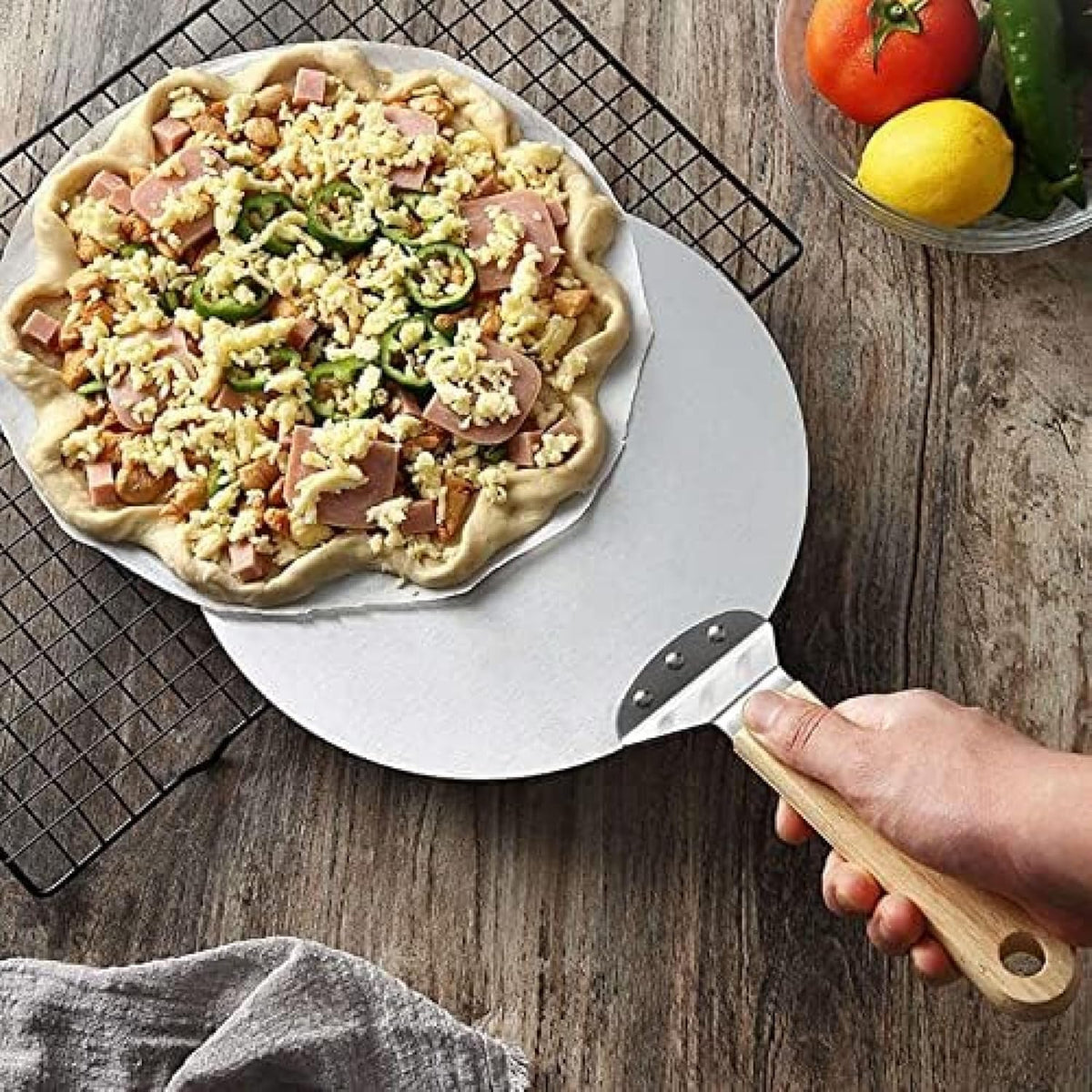 30CM Large Stainles Pizza Shovel X1133