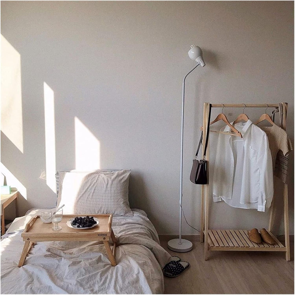 50x30cm Bamboo Folding Bed Table X1174