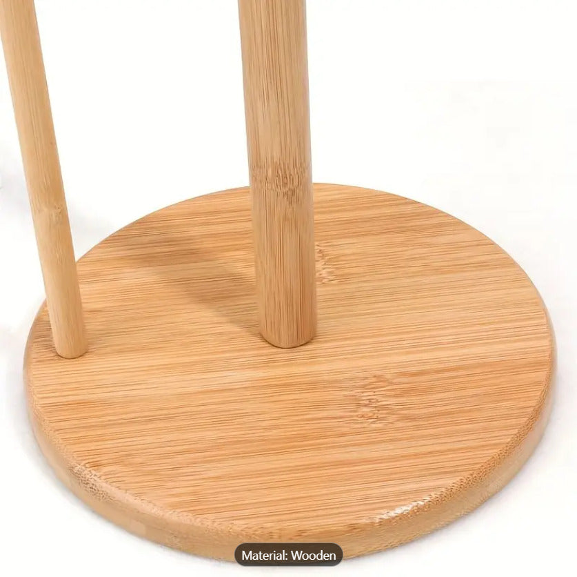 33x15cm Bamboo Kitchen Paper Holder X1176