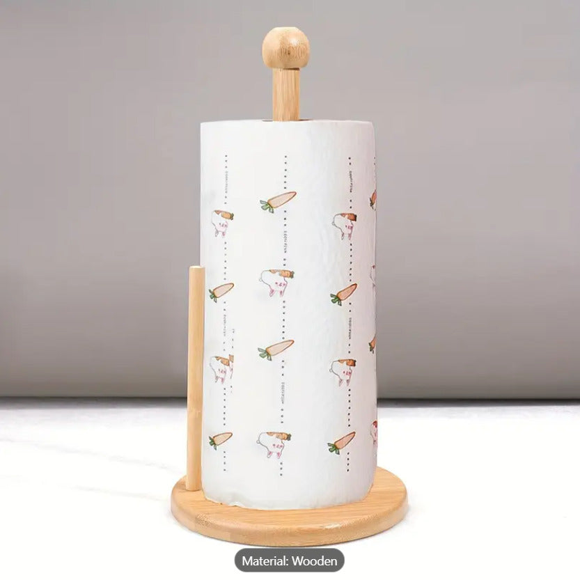 33x15cm Bamboo Kitchen Paper Holder X1176