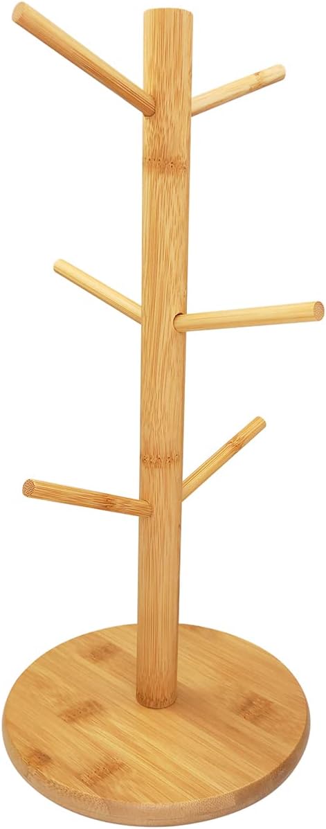 33X15cm Bamboo Mug Holder X1177