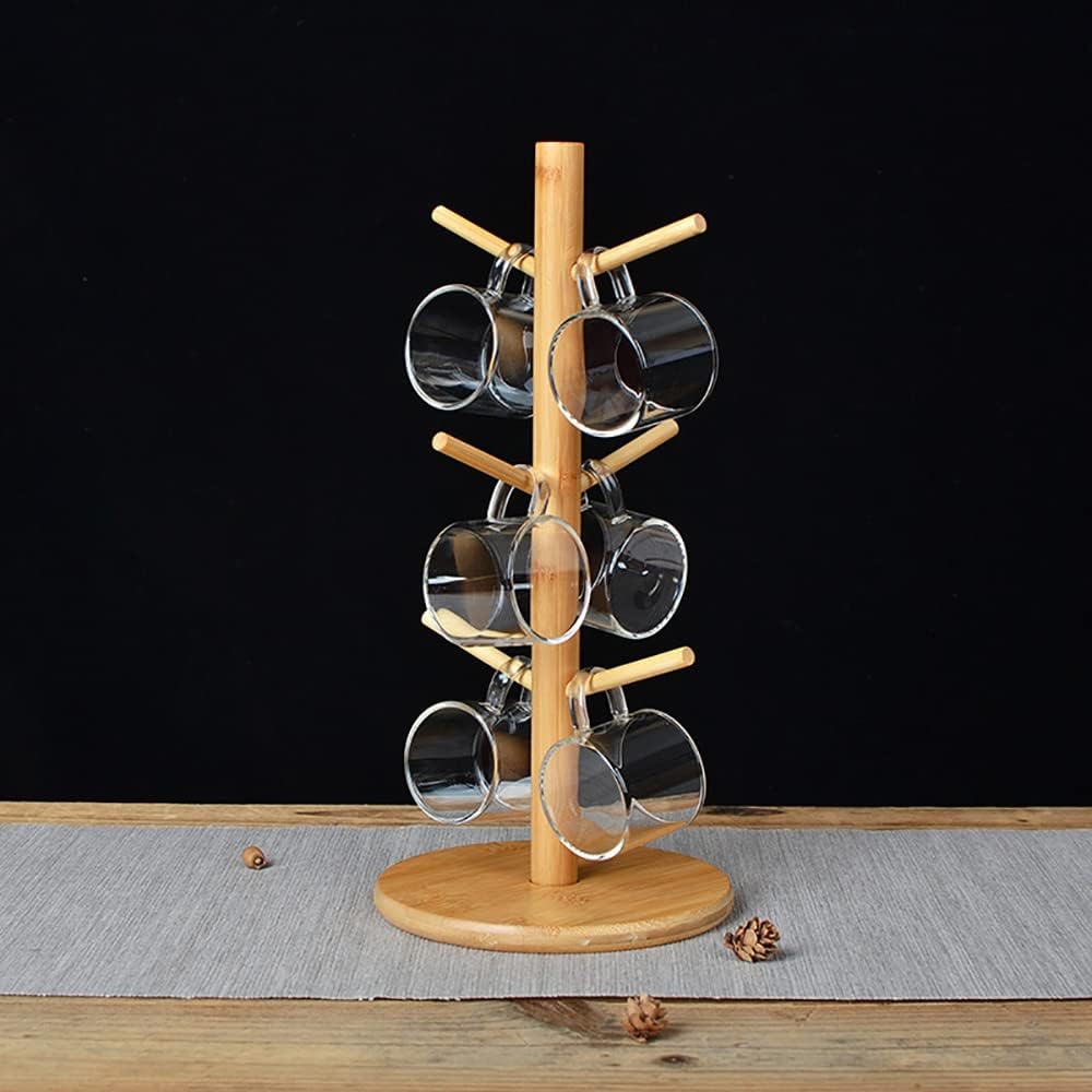 33X15cm Bamboo Mug Holder X1177