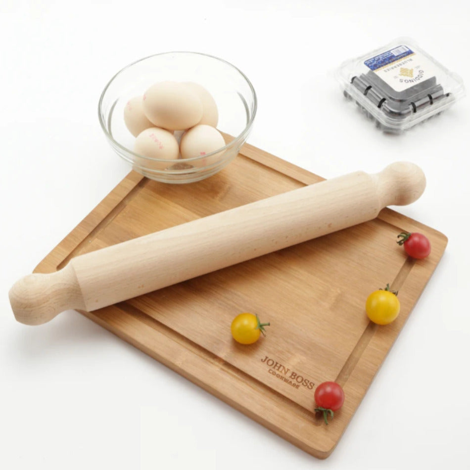 40X4cm Wood Dough Rolling Pin X1182