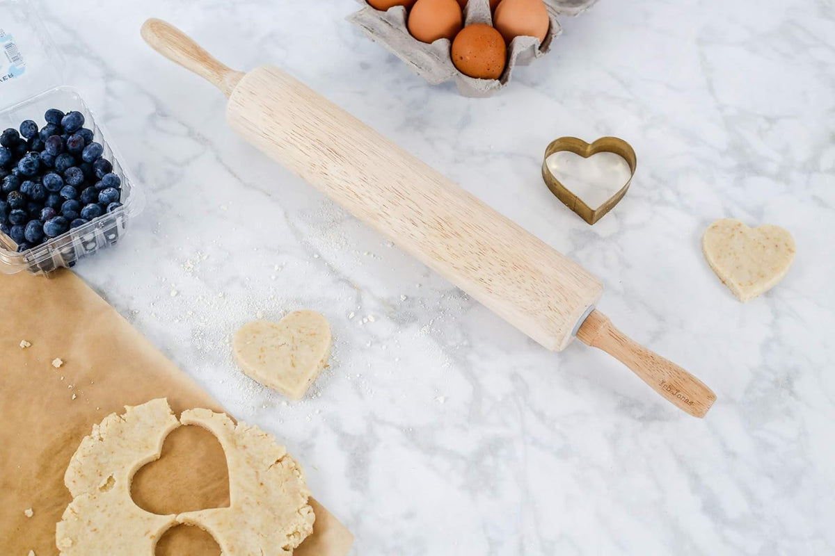 44x5cm Wood Movable Rolling Pin X1183