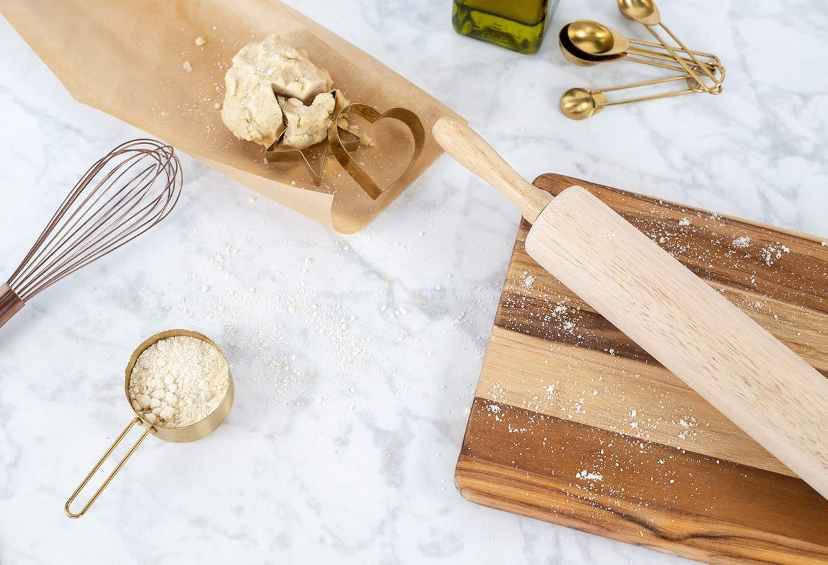 44x5cm Wood Movable Rolling Pin X1183