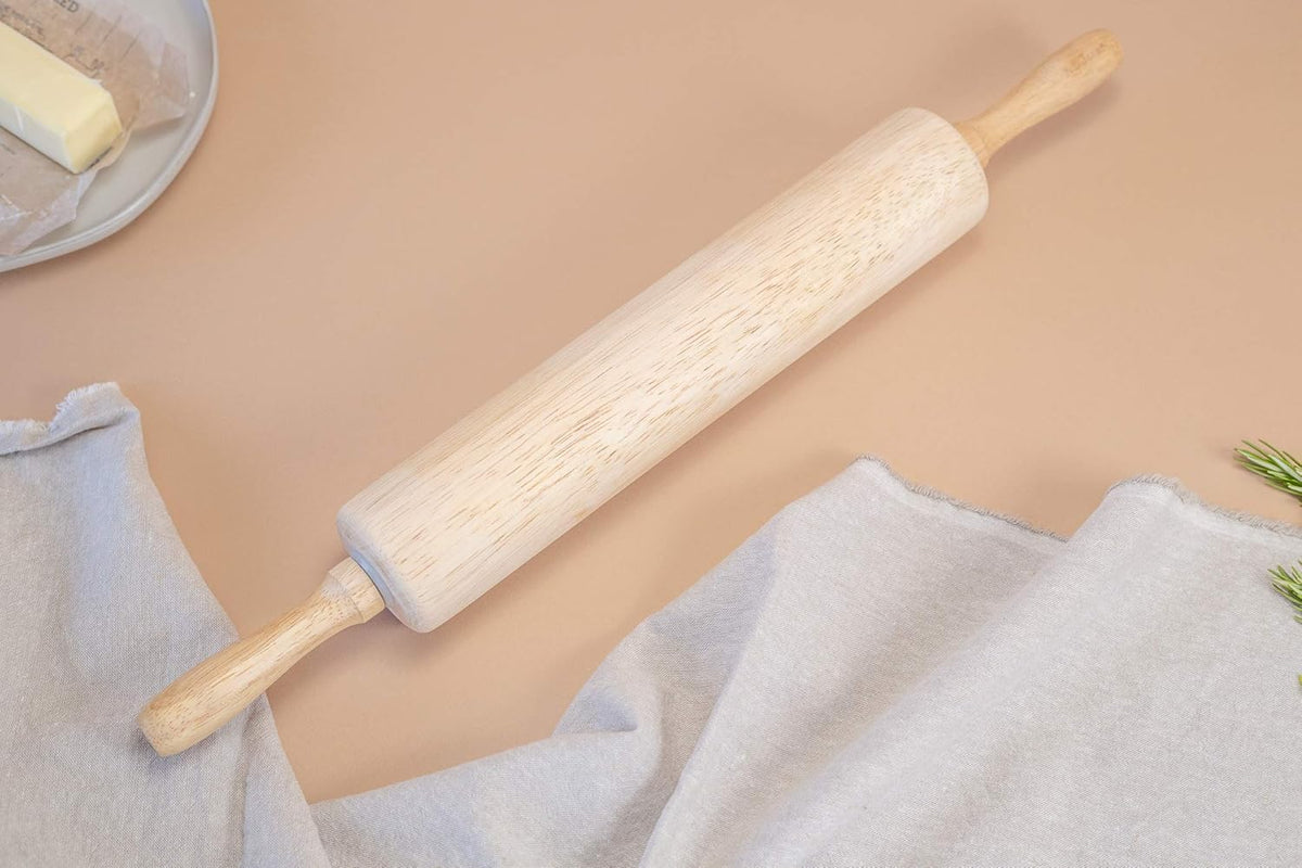 44x5cm Wood Movable Rolling Pin X1183