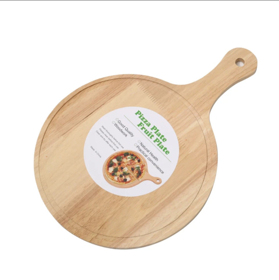 28cm Wooden Pizza Board X1184