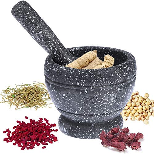 Gray Granite Color Mortar & Pestle X1187