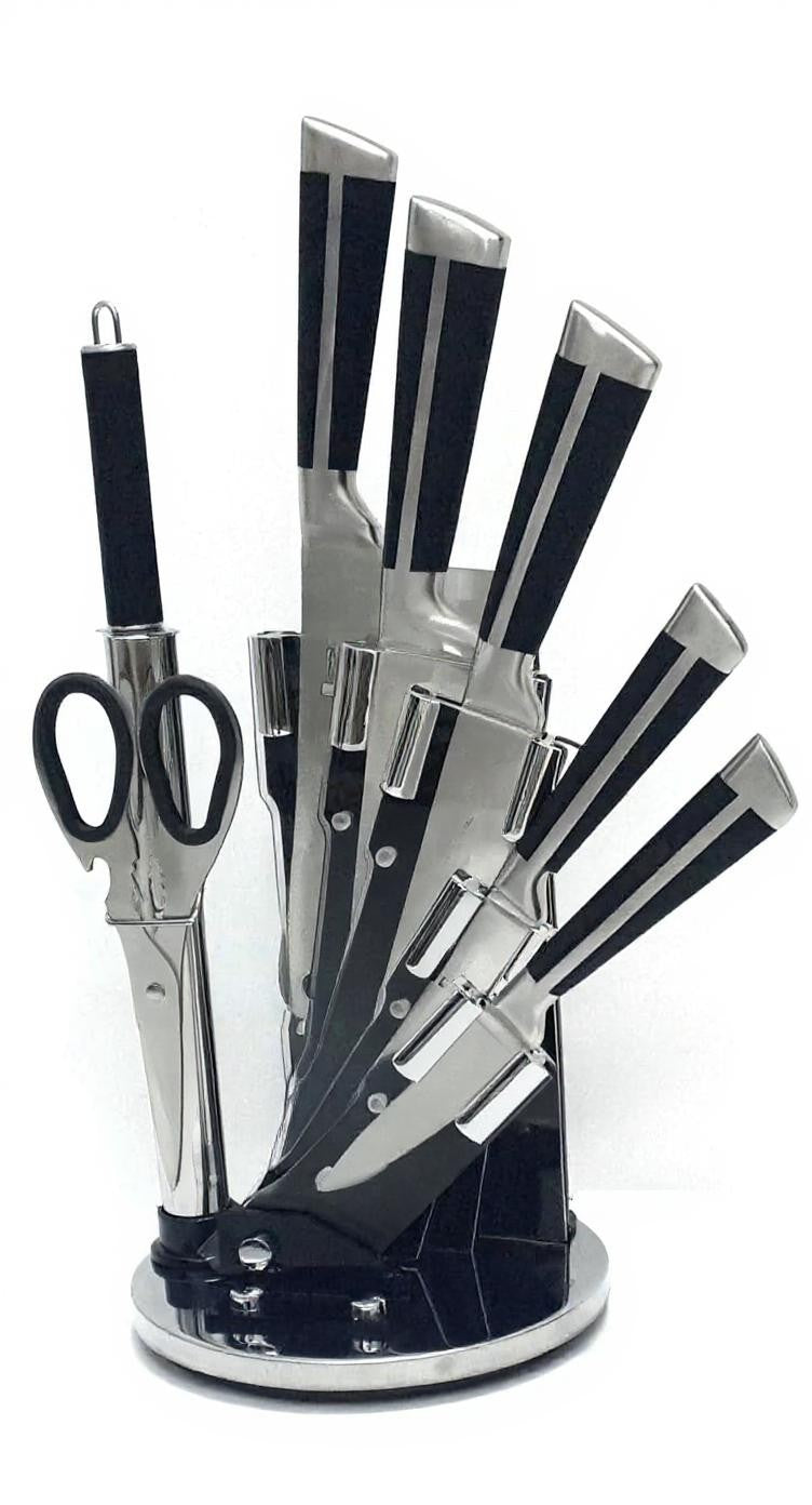 8pcs Knife Set WIth Stand X1190