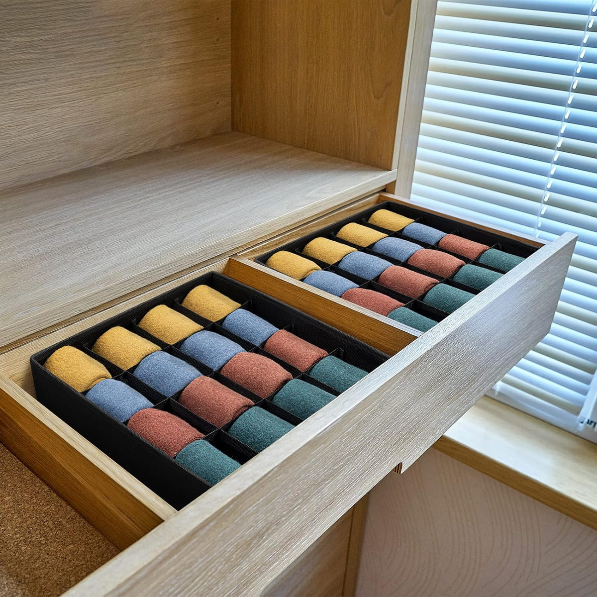 16 Cell Cloth Organiser Basket X1215