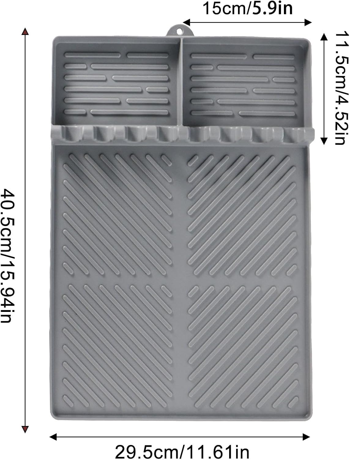 Silicone Mat with Drip Pad X1228