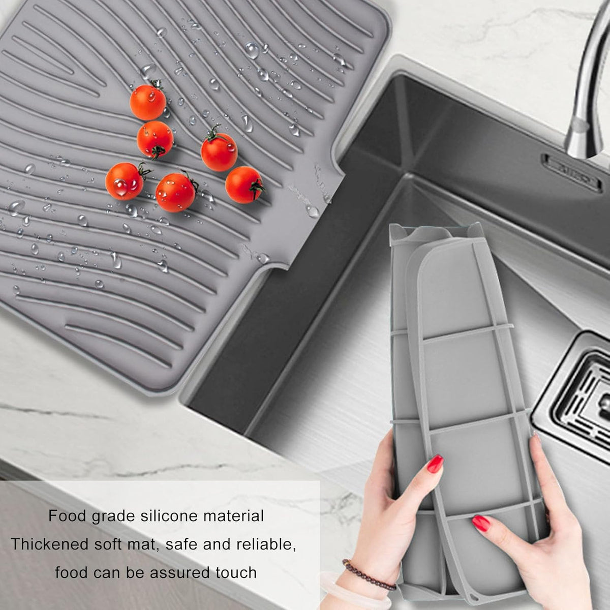 Silicone Kitchen Drying Mat X1233