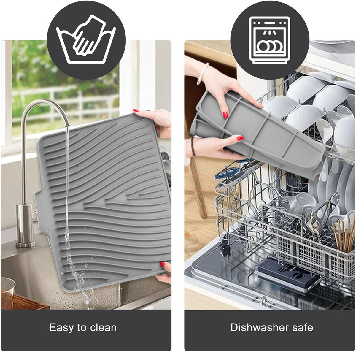 Silicone Kitchen Drying Mat X1233