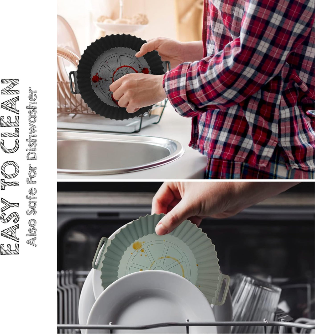 Large 26cm Silicone Air Fryer Pad X1234
