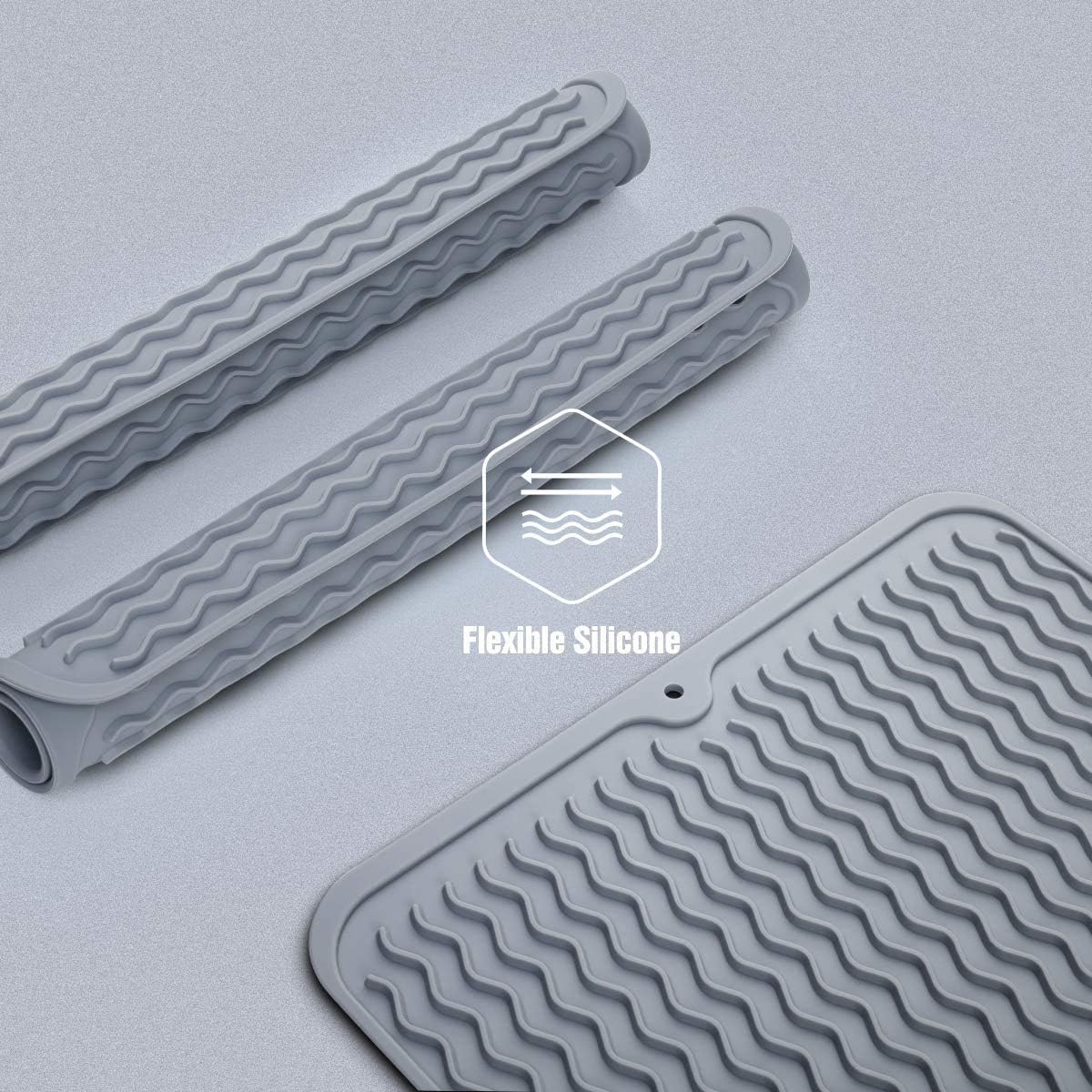 Silicone Large Kitchen Drying Mat X1237