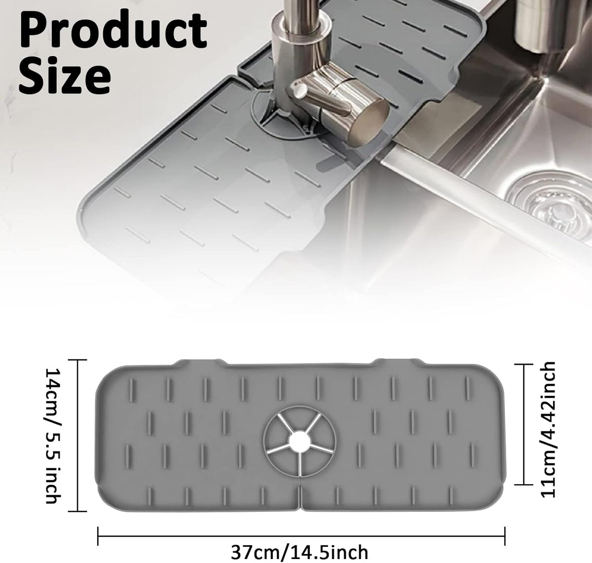 kitchen Sink Faucet Splash Guard X1238