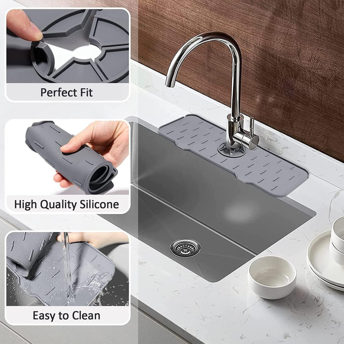kitchen Sink Faucet Splash Guard X1238