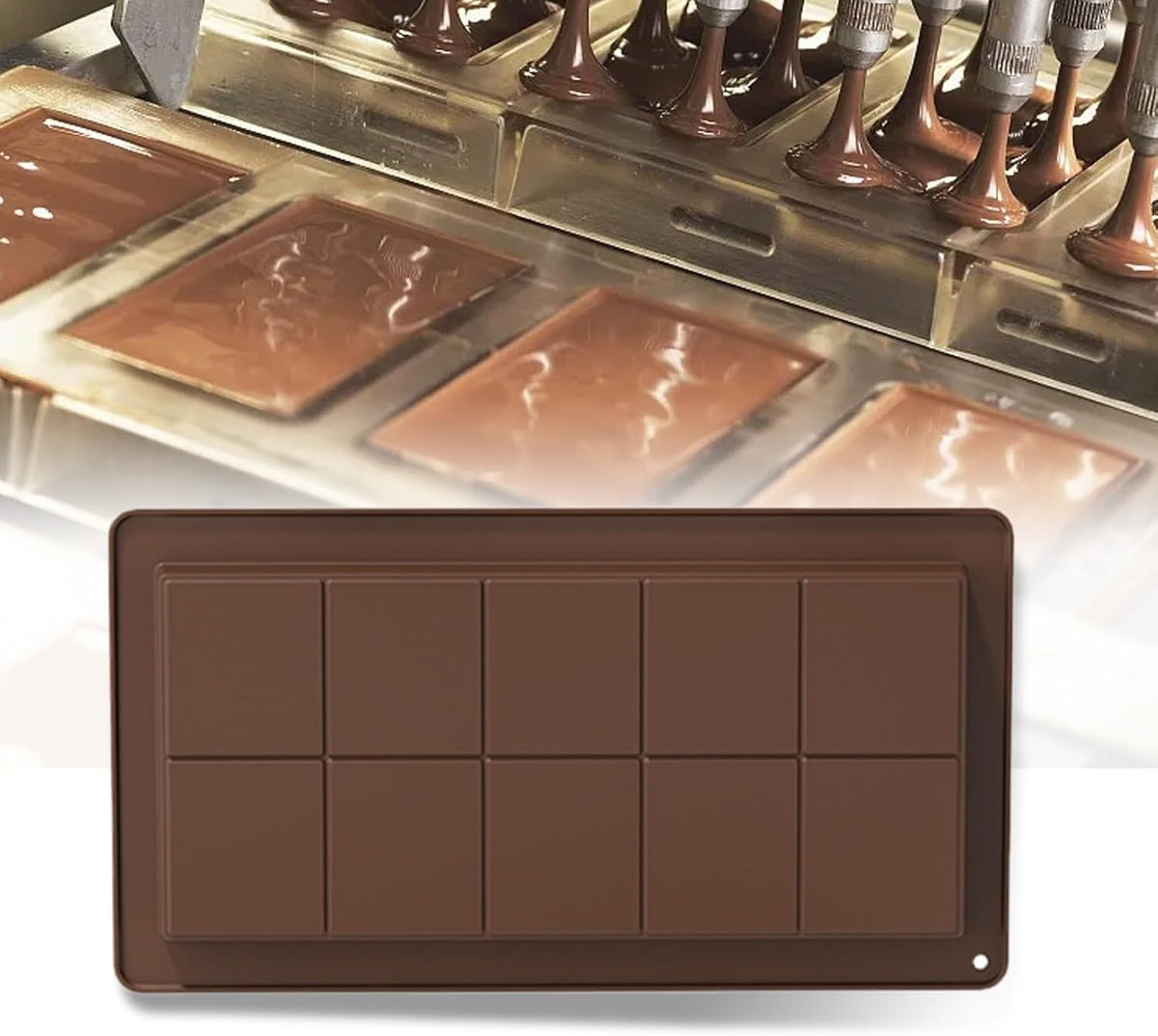 Silicone Dubai Chocolate Bar Mold  X1241