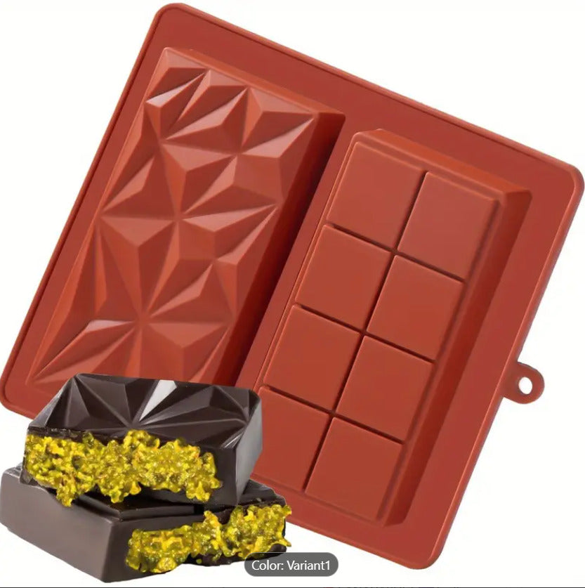 Silicone Dubai Chocolate Bar Mold  X1242