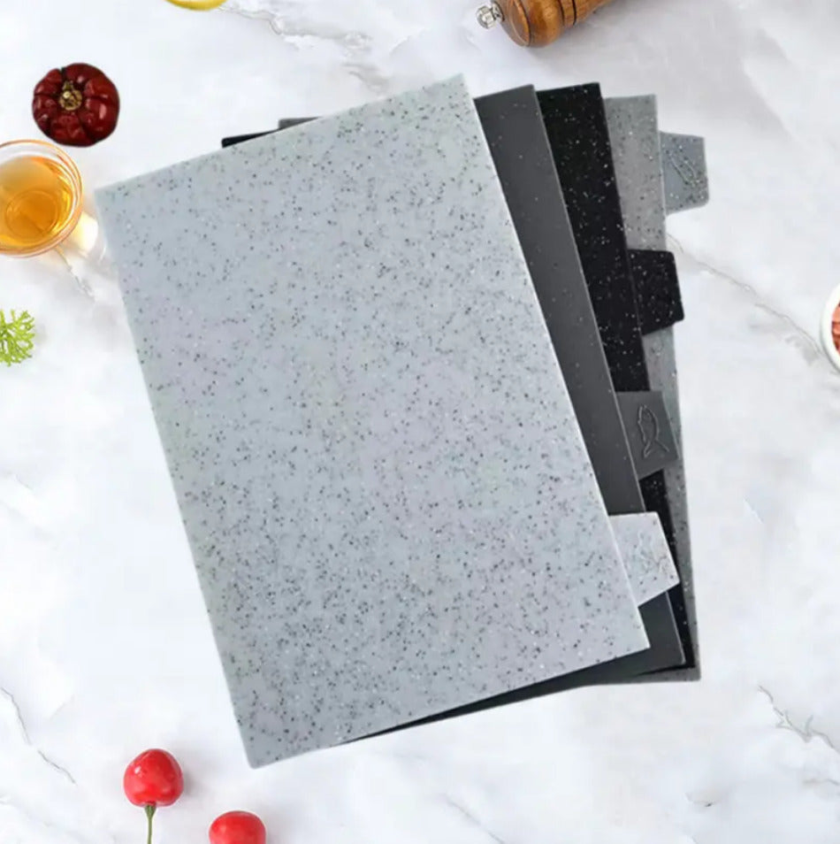 4pcs Granite Design Cutting Board Set X1253