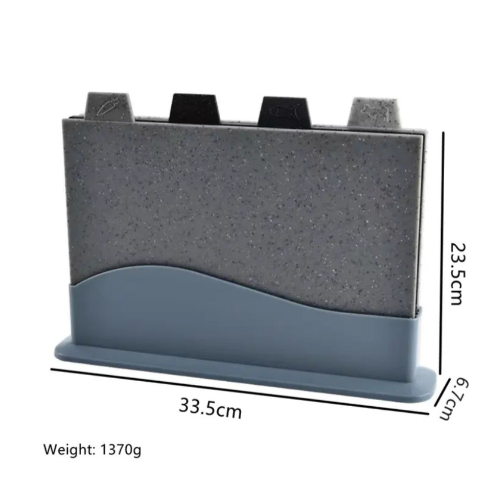 4pcs Granite Design Cutting Board Set X1253