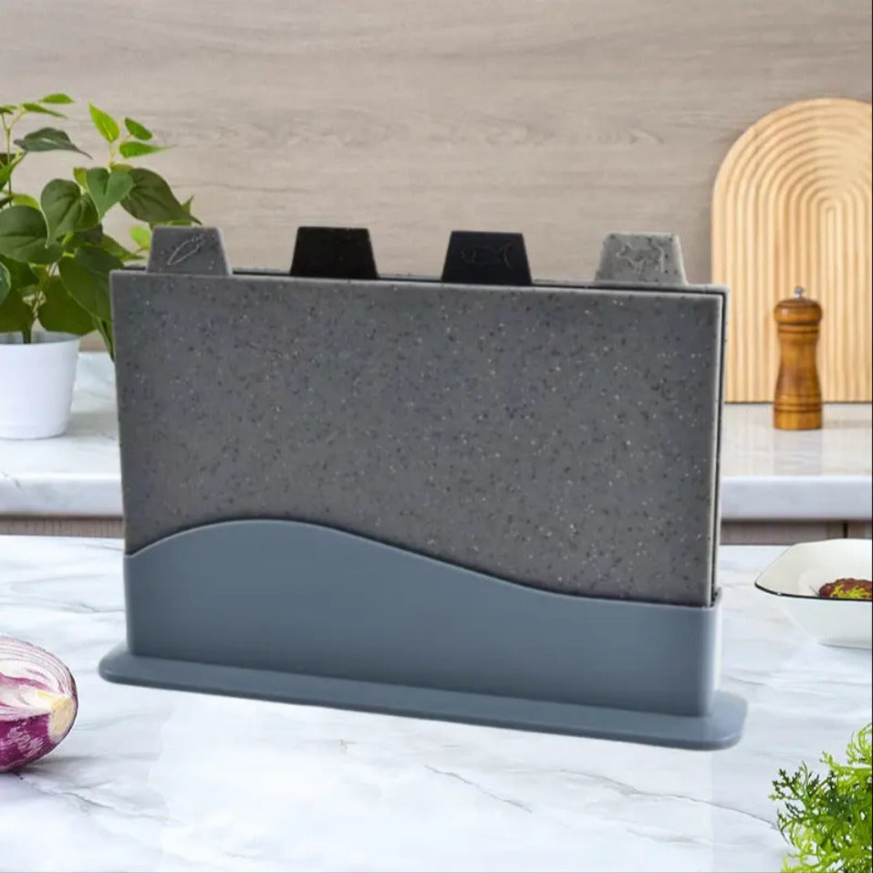 4pcs Granite Design Cutting Board Set X1253