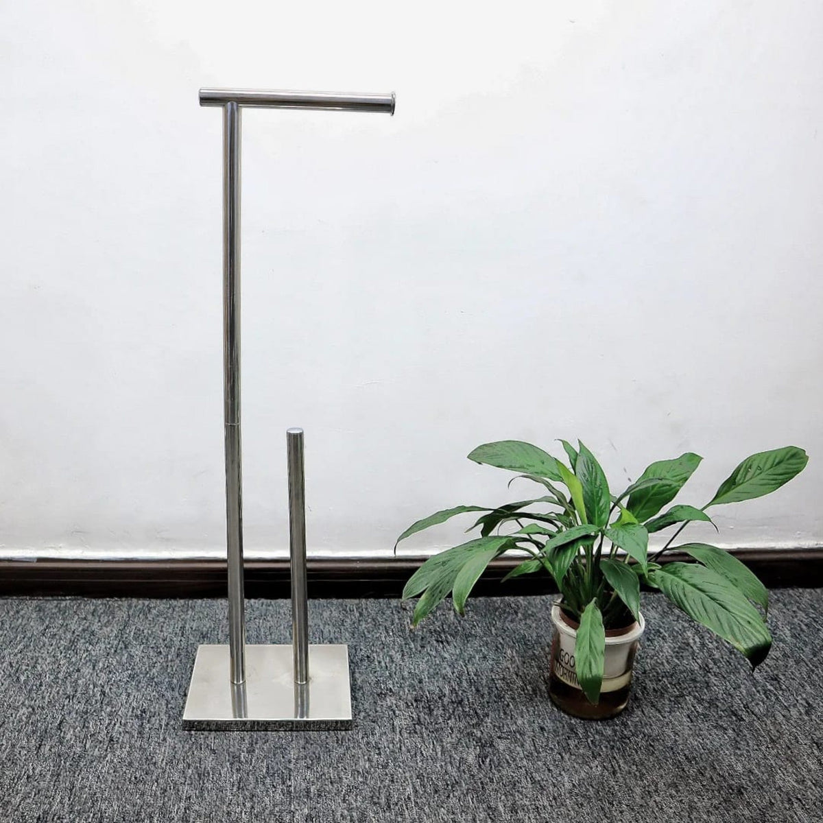 SS Toilet Paper Stand X1259