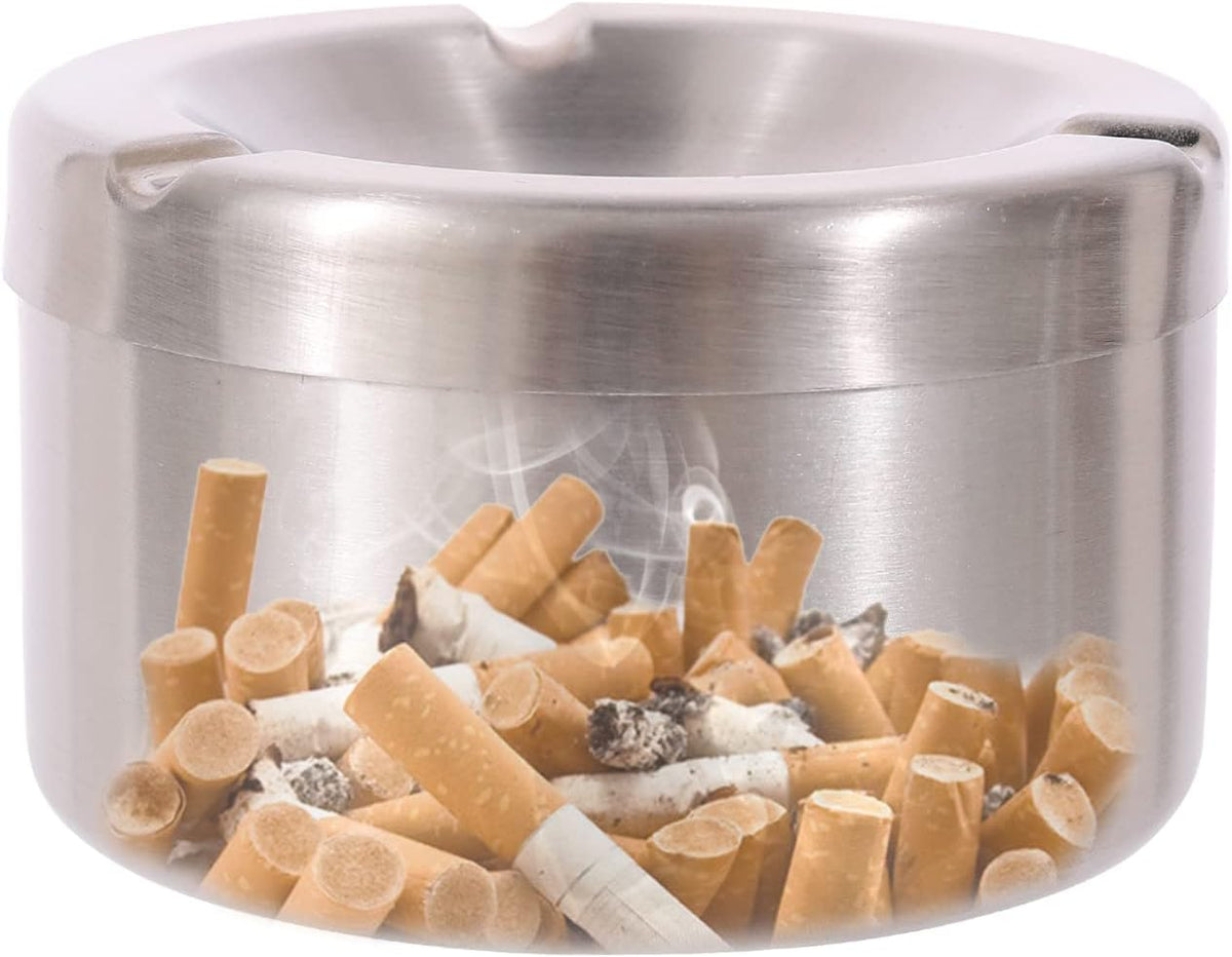 Outdoor WindProof SS Ashtray X1263