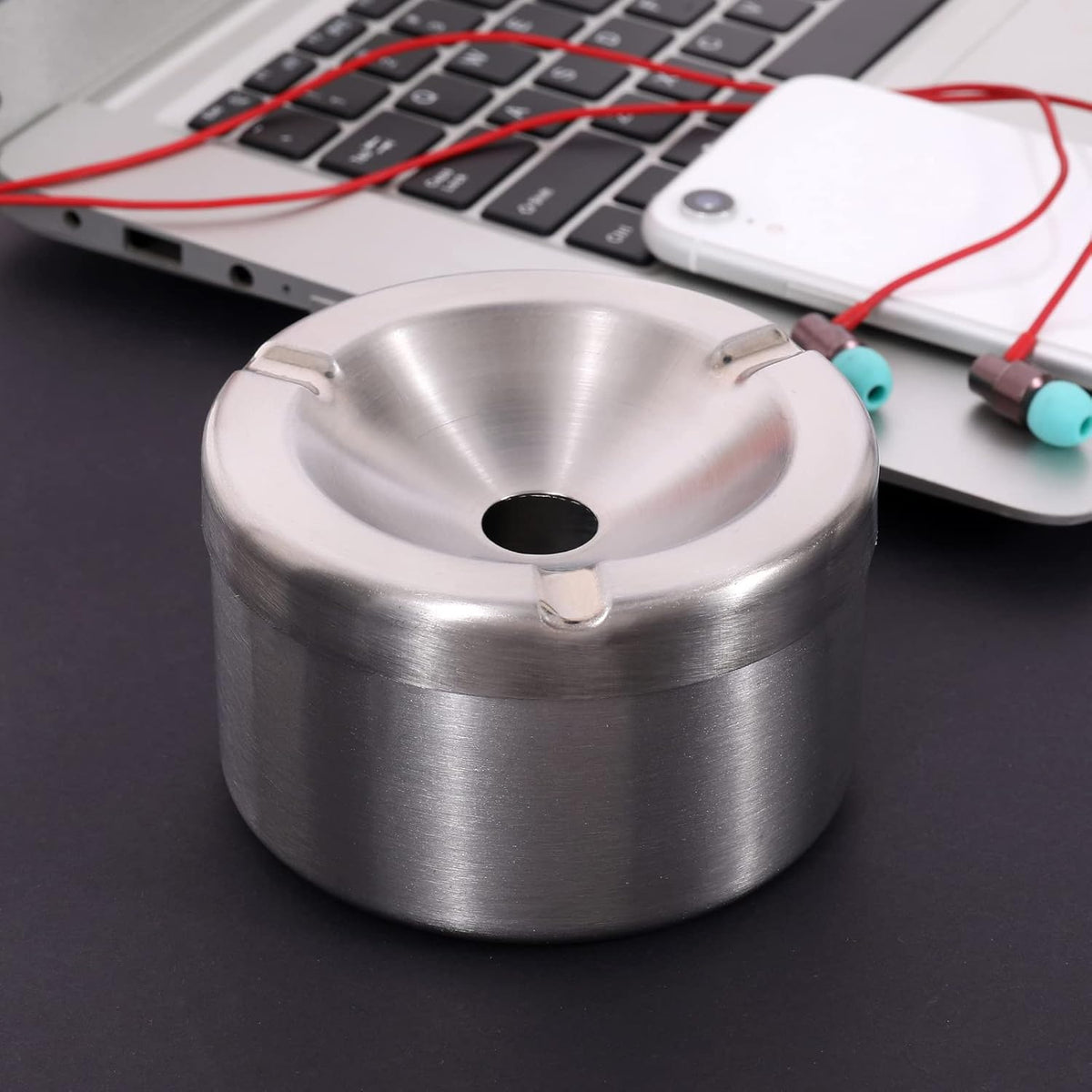 Outdoor WindProof SS Ashtray X1263