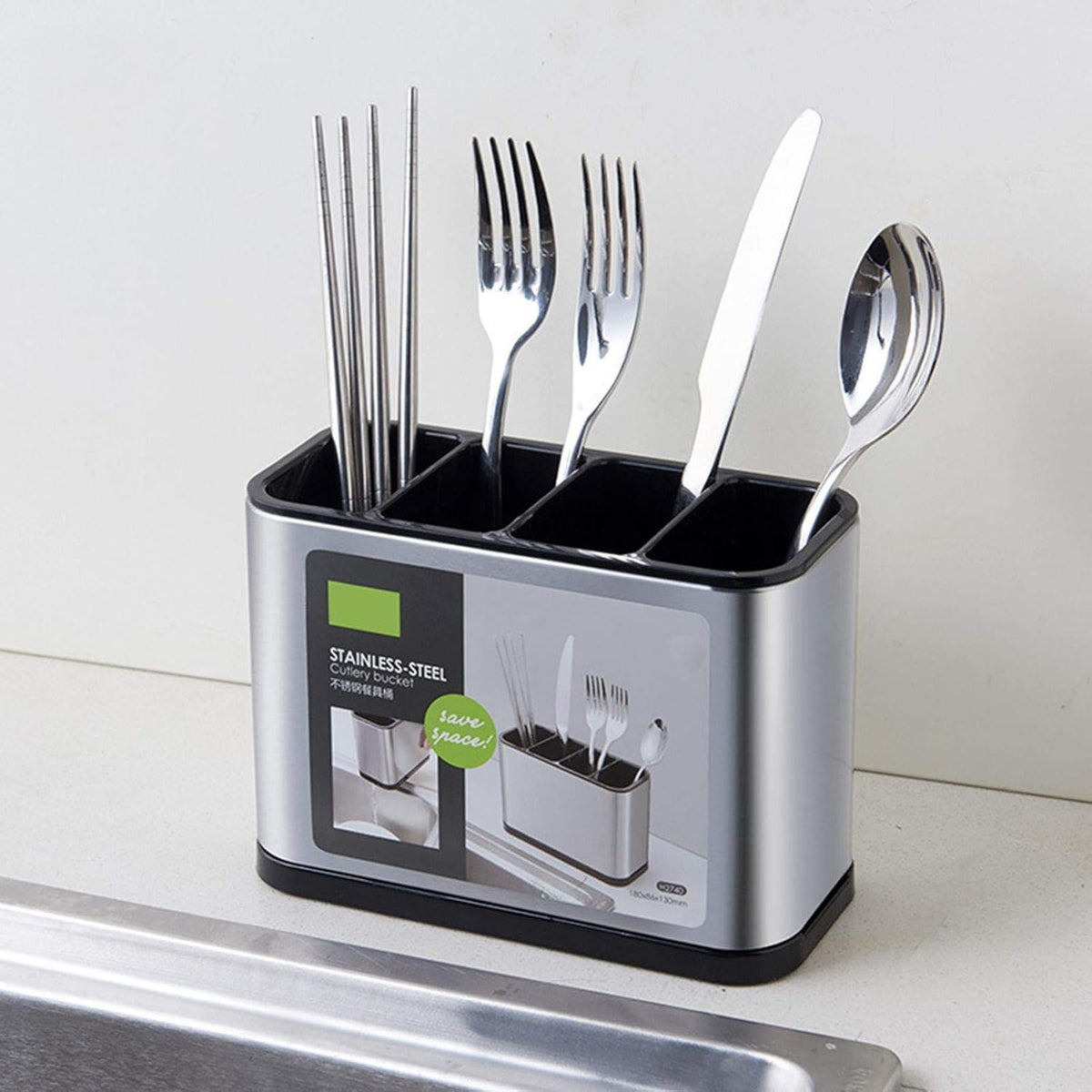 Stainless Cutlery Holder X1277