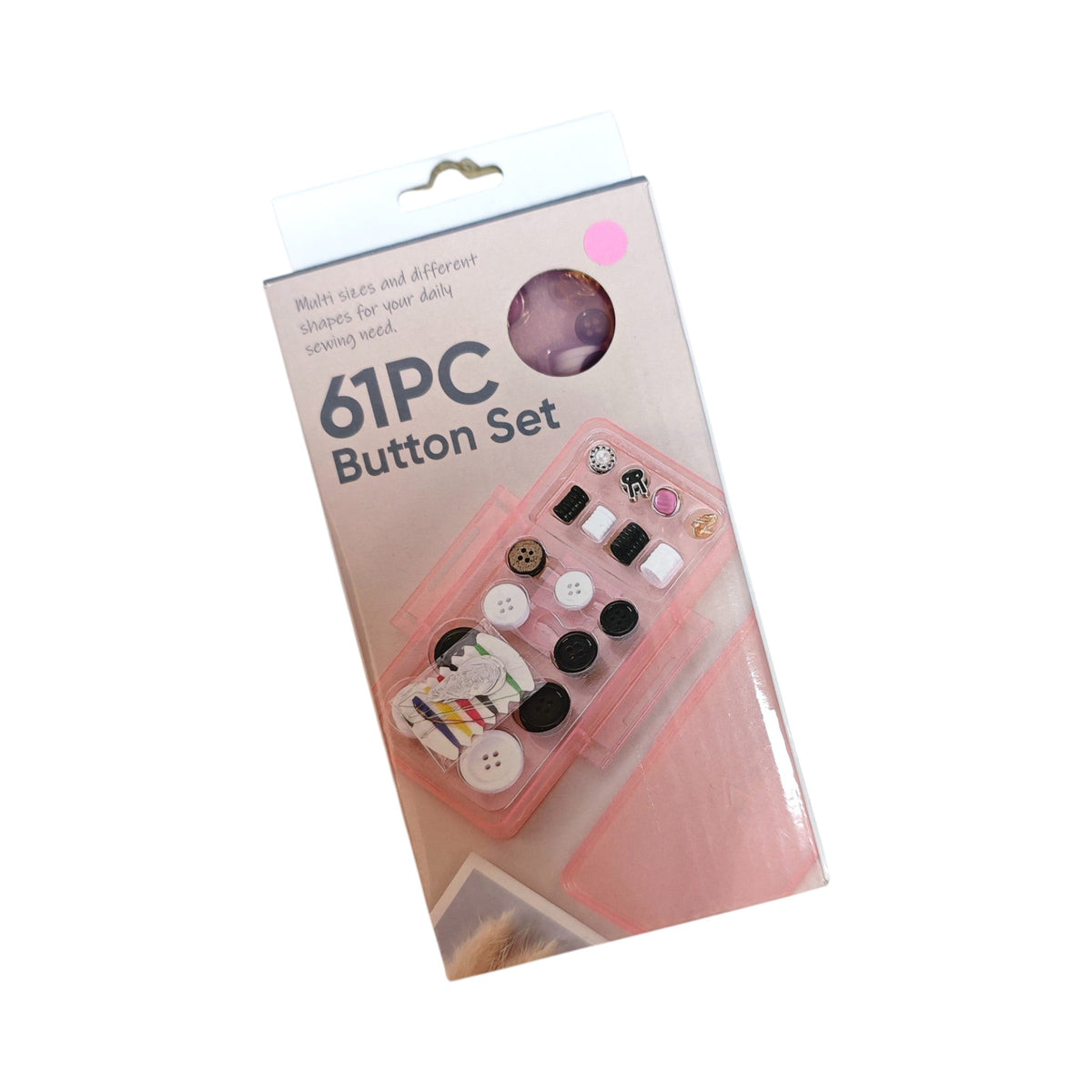 61pcs Button and Sewing Set X1292