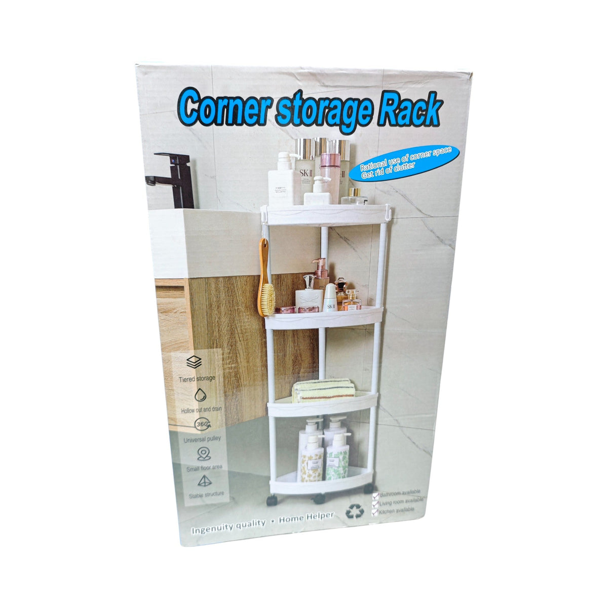 Black Corner Rack Organiser X1293