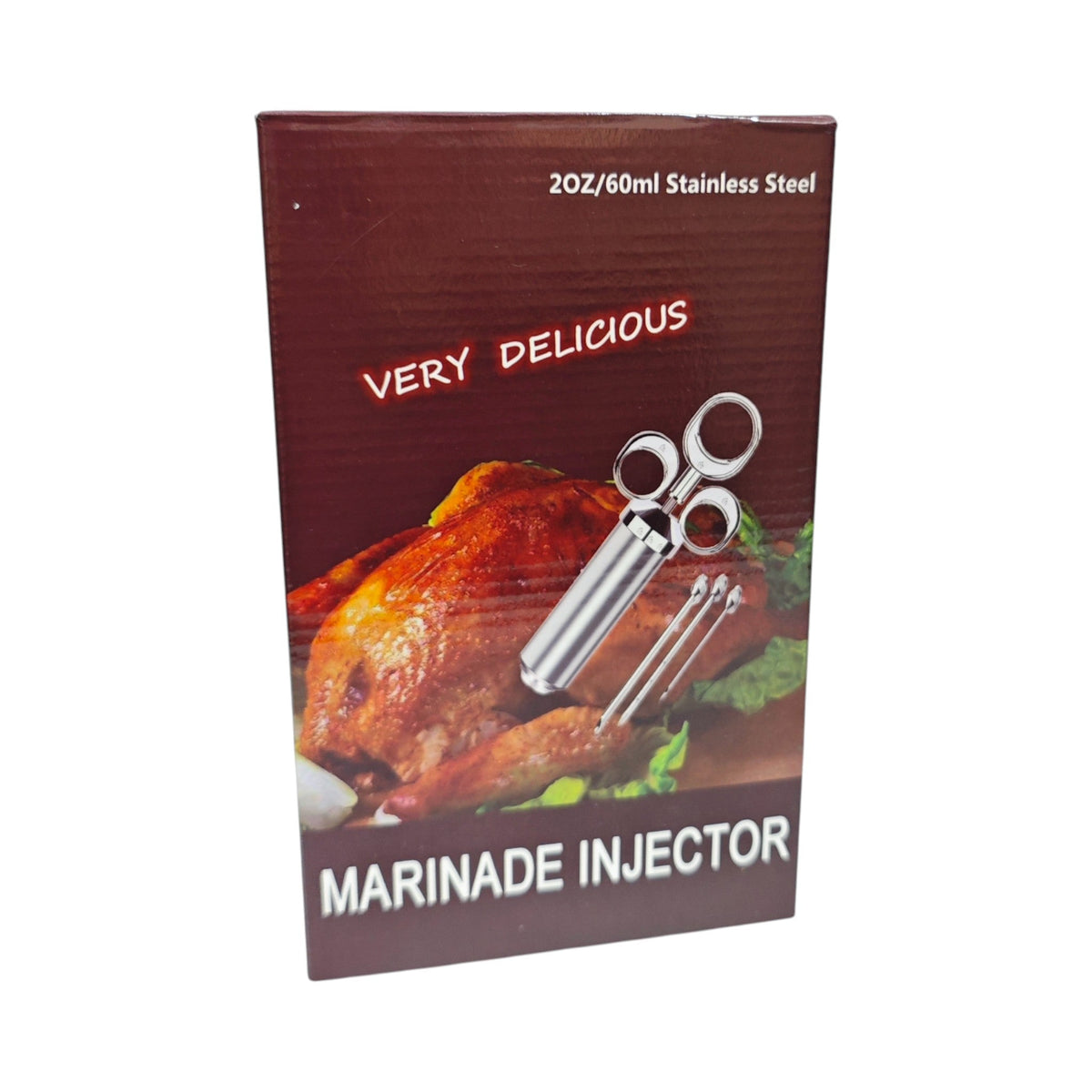 Heavy Duty Stainless 60ml Food Injector X1298