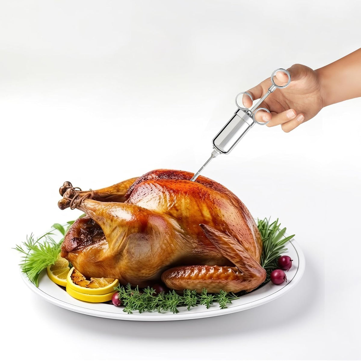 Heavy Duty Stainless 60ml Food Injector X1298