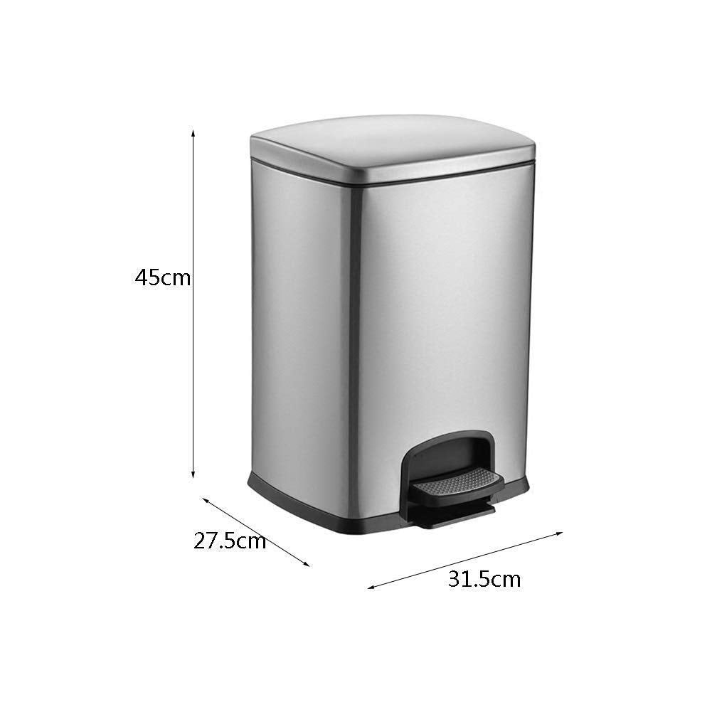 Stainless 20L Kitchen Pedal Bin X1309