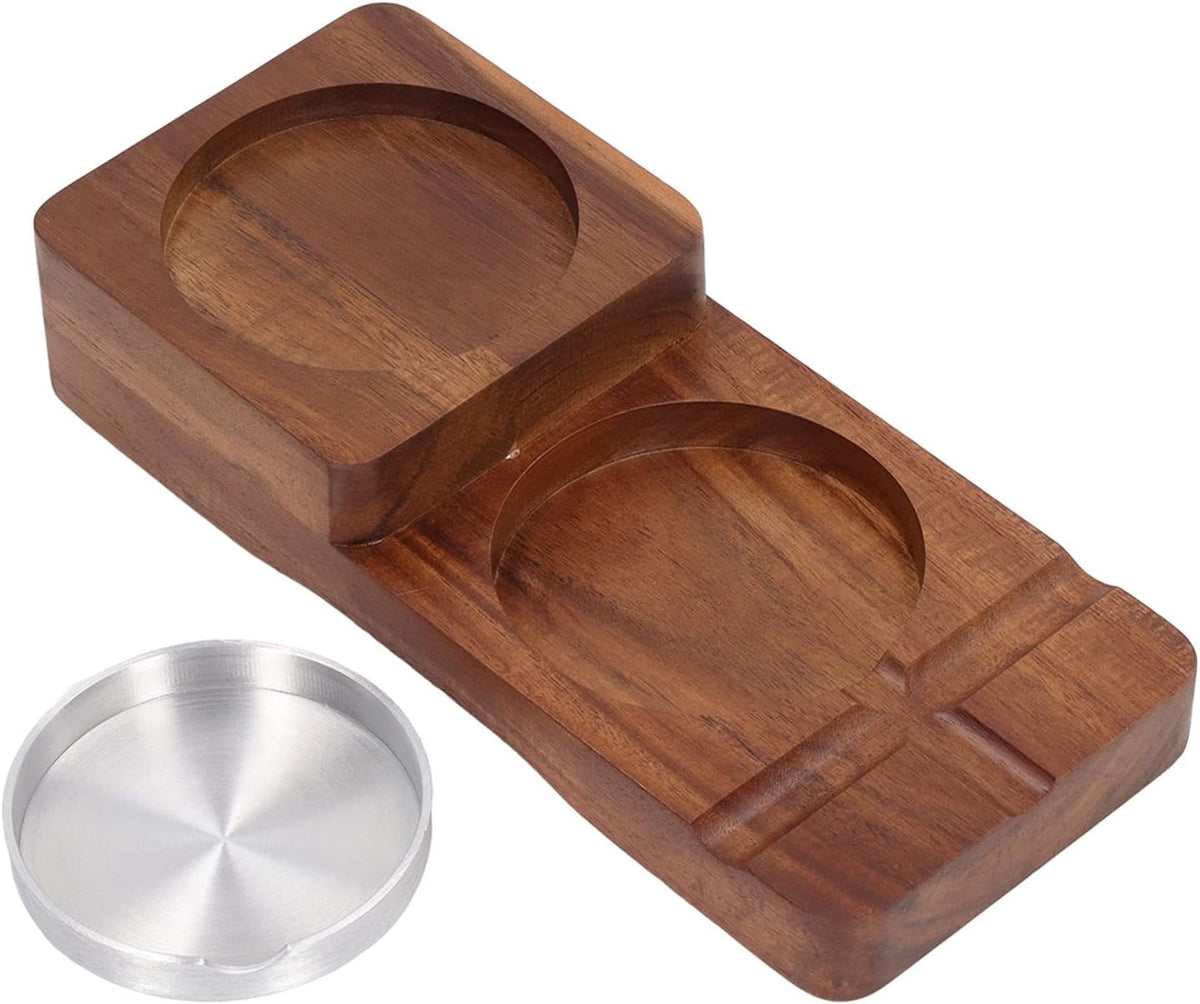 Wood Cigar Ashtray & Cup Holder X1311