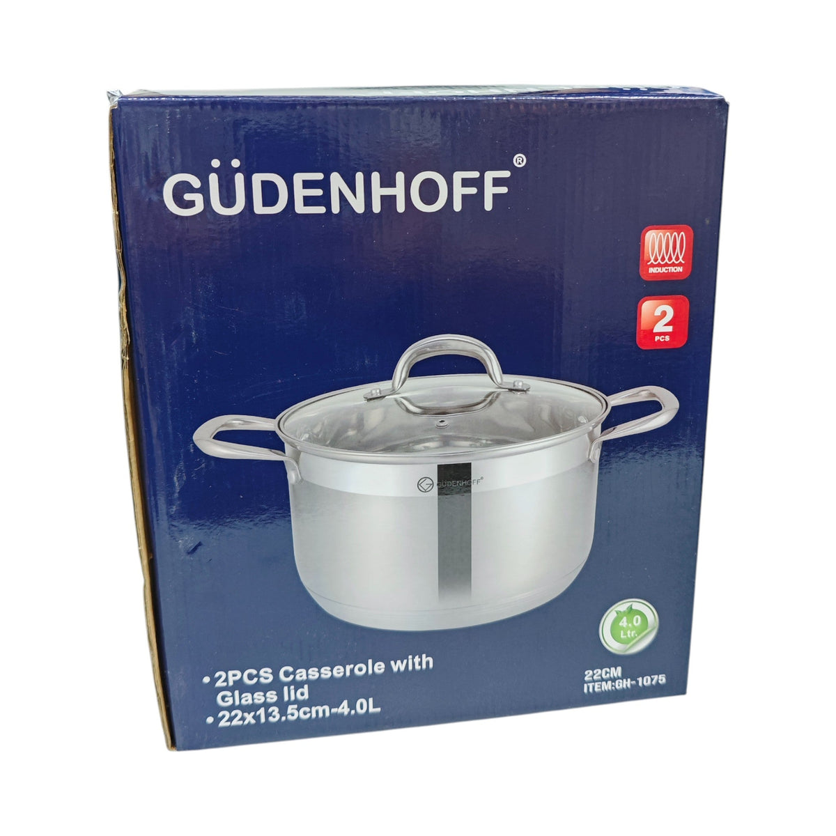 22cm Heavy Duty Stainless Pot X1328