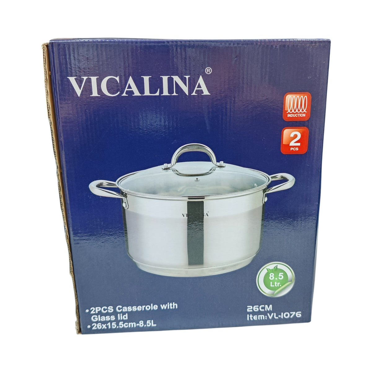26cm Heavy Duty Stainless Pot X1329