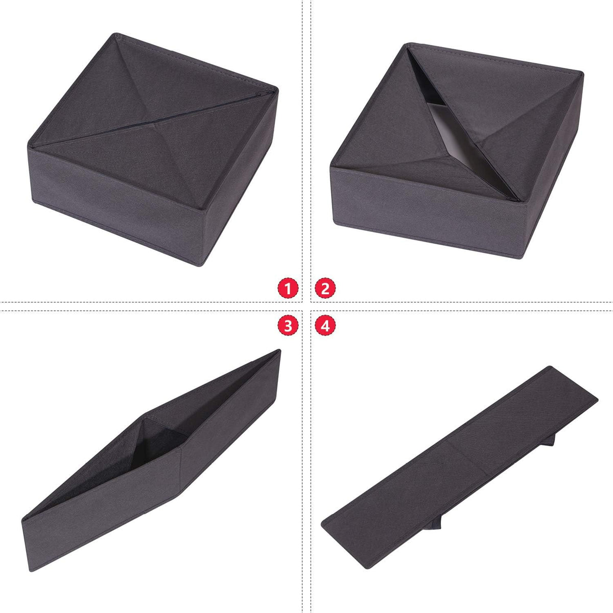 20 Cell Cloth Organiser Fabric Basket 615-12  X1348