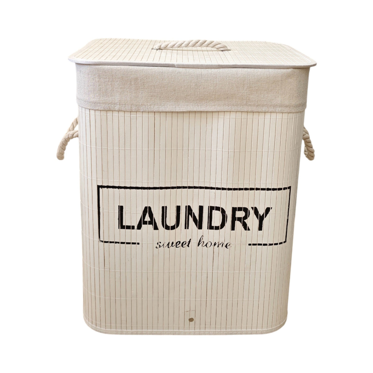 Bamboo Rec Foldable Laundry Basket X1350