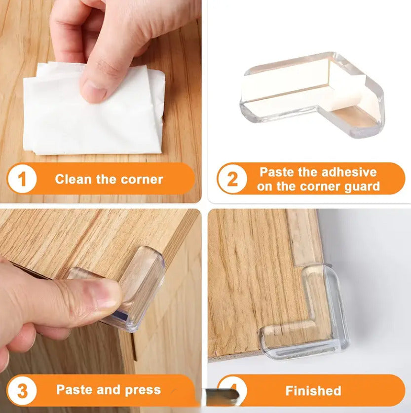 Kids Safety Table Corner Protection 4pcs X1358