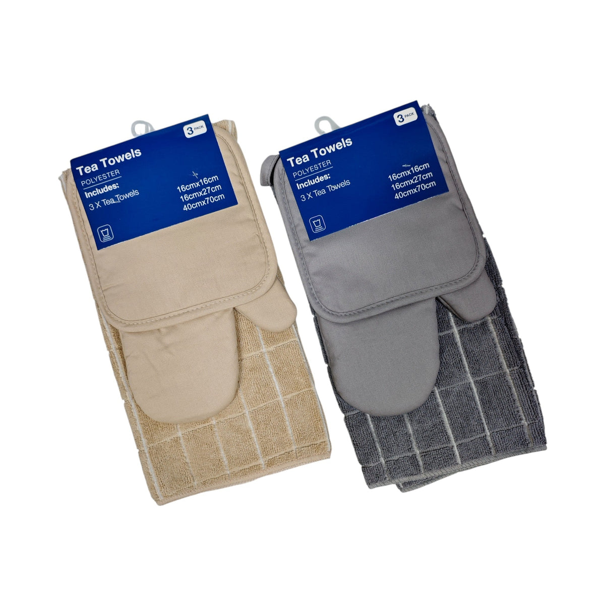Oven Mitt, Pot Holder & Towel Set X1366
