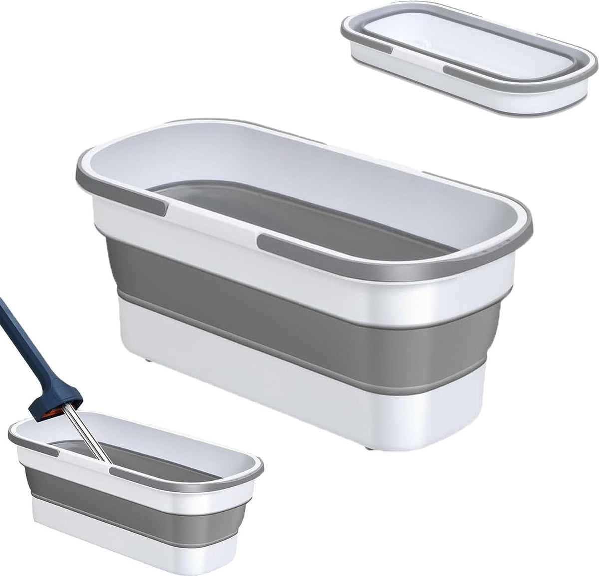 Foldable Heavy Rect. Water Bucket X1370