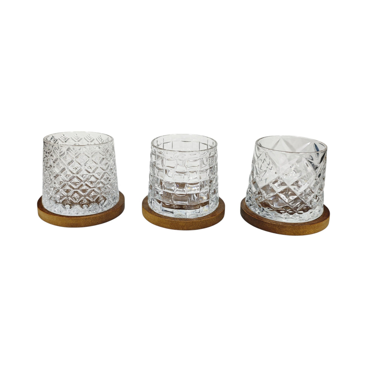 Rotating Whiskey Glass Cup 6pcs  X1375