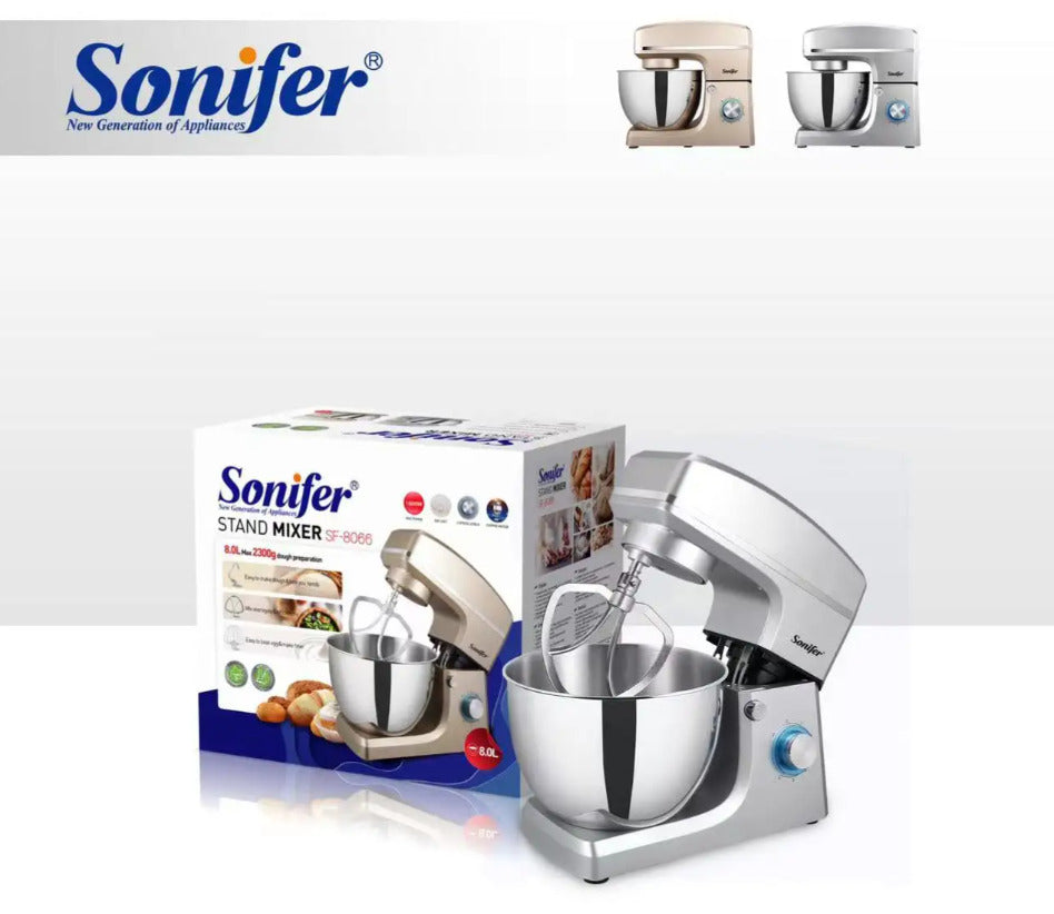 Sonifer 8L Stand Mixer 1500W SF-8066