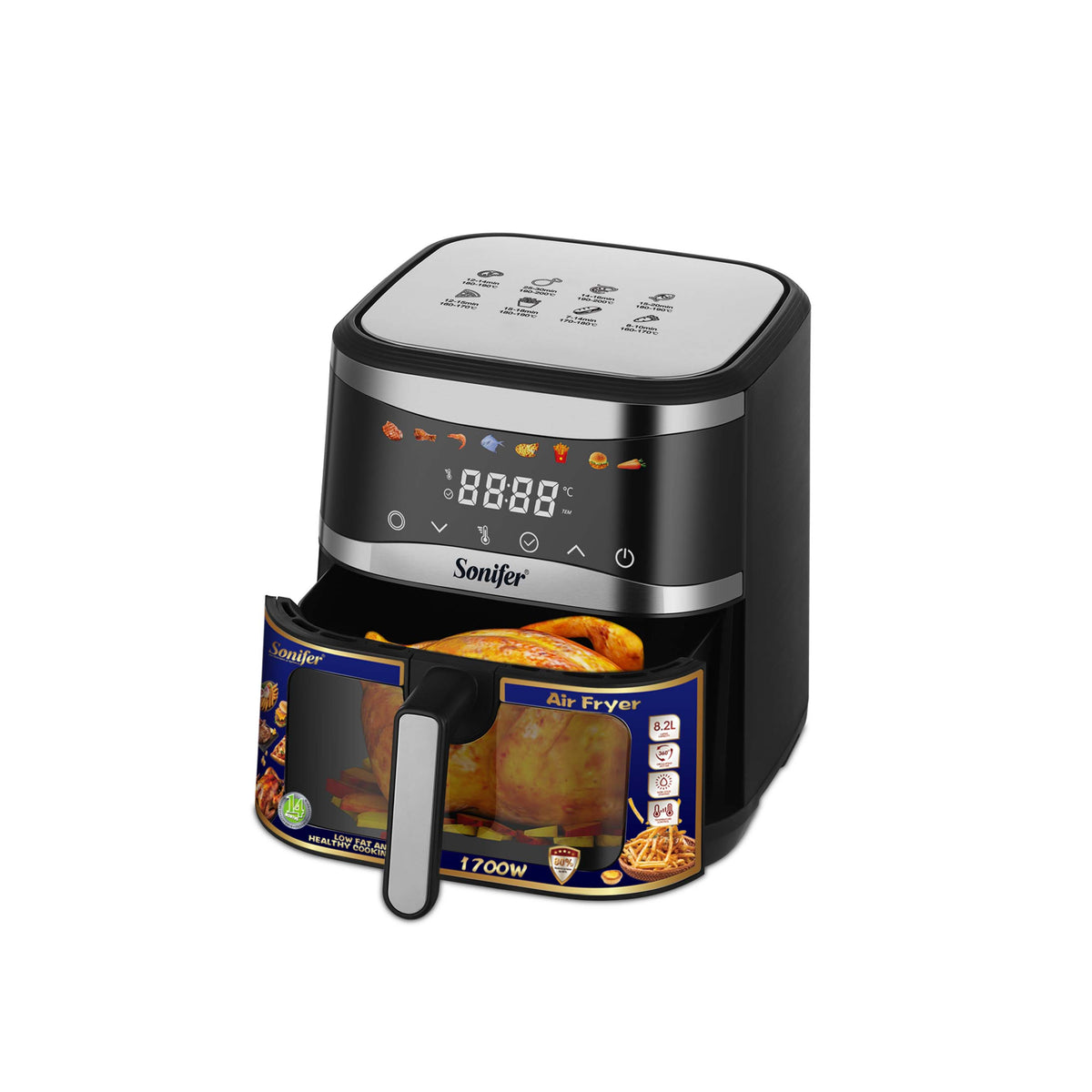 Air Fryer Sonifer 8.2L 1700W SF-1044