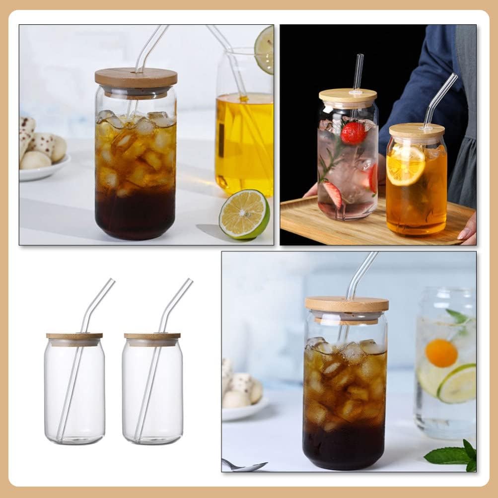 Glass Cup With Bamboo Cover X1390