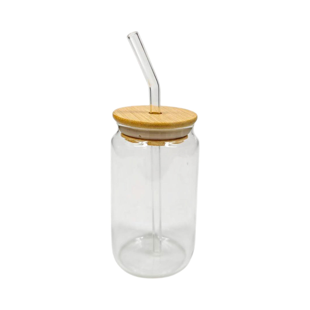 Glass Cup With Bamboo Cover X1390