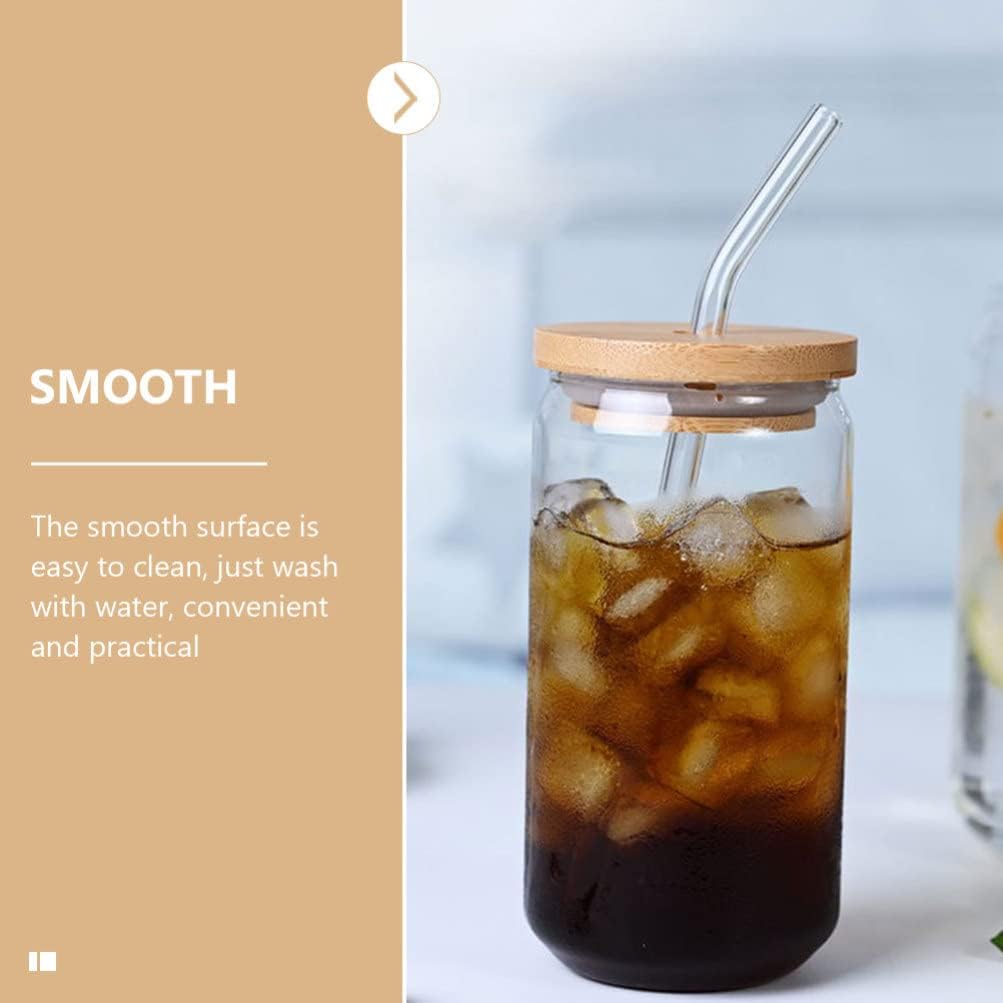 Glass Cup With Bamboo Cover X1390