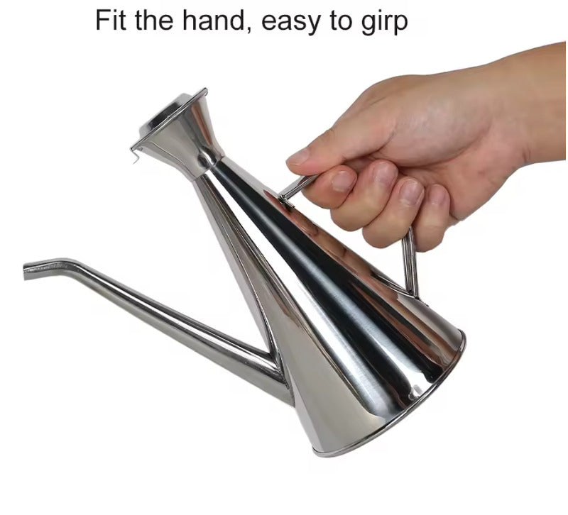 Stainless Steel Oil Can X1398